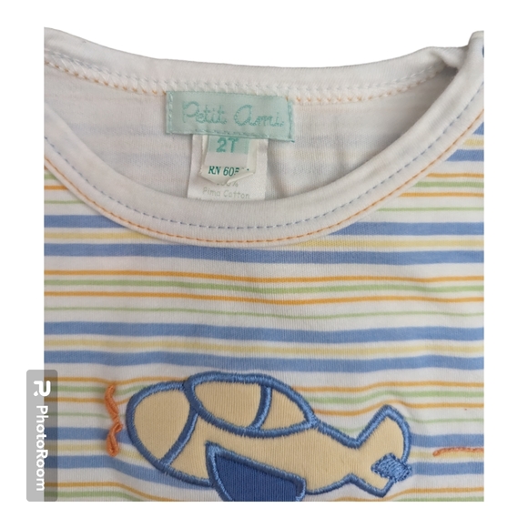 Petit Ami 2T Plane Shirt - Picture 2 of 3